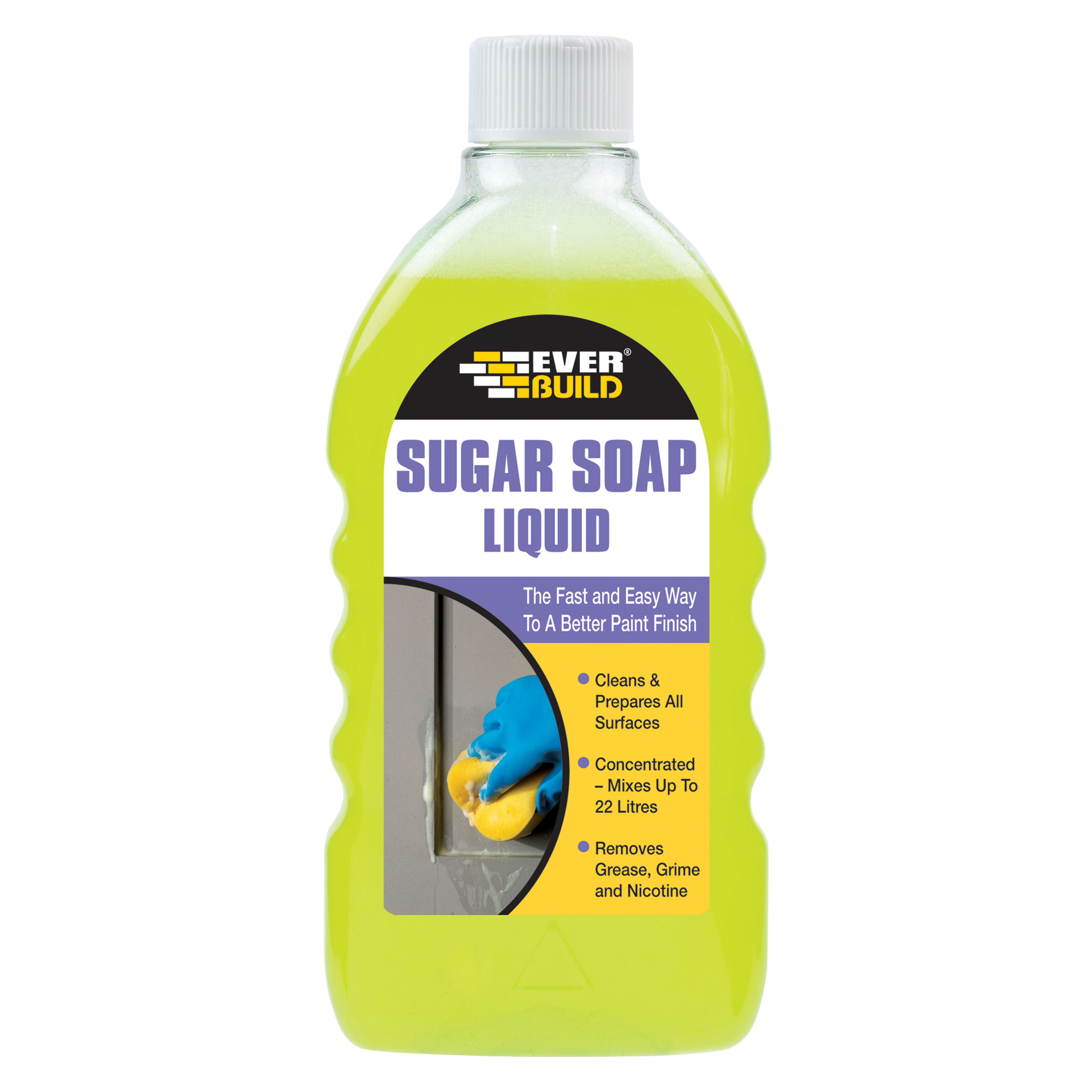 Everbuild Sugar Soap Liquid 500ml