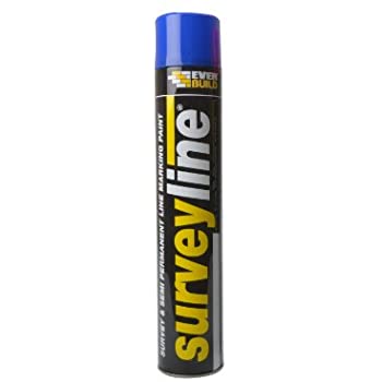 Everbuild Surveyline Marker Spray Blue 700ml