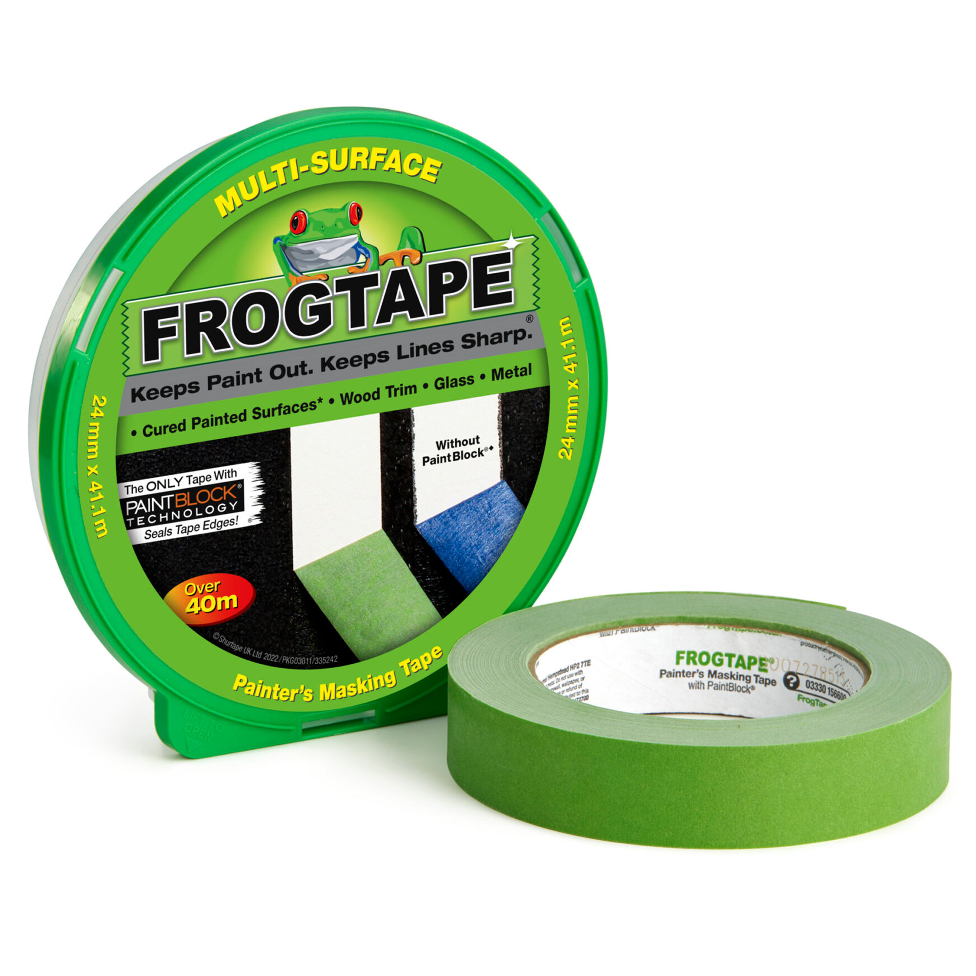 FrogTape Multi-Surface Painter's Masking Tape 24mm x 41.1m