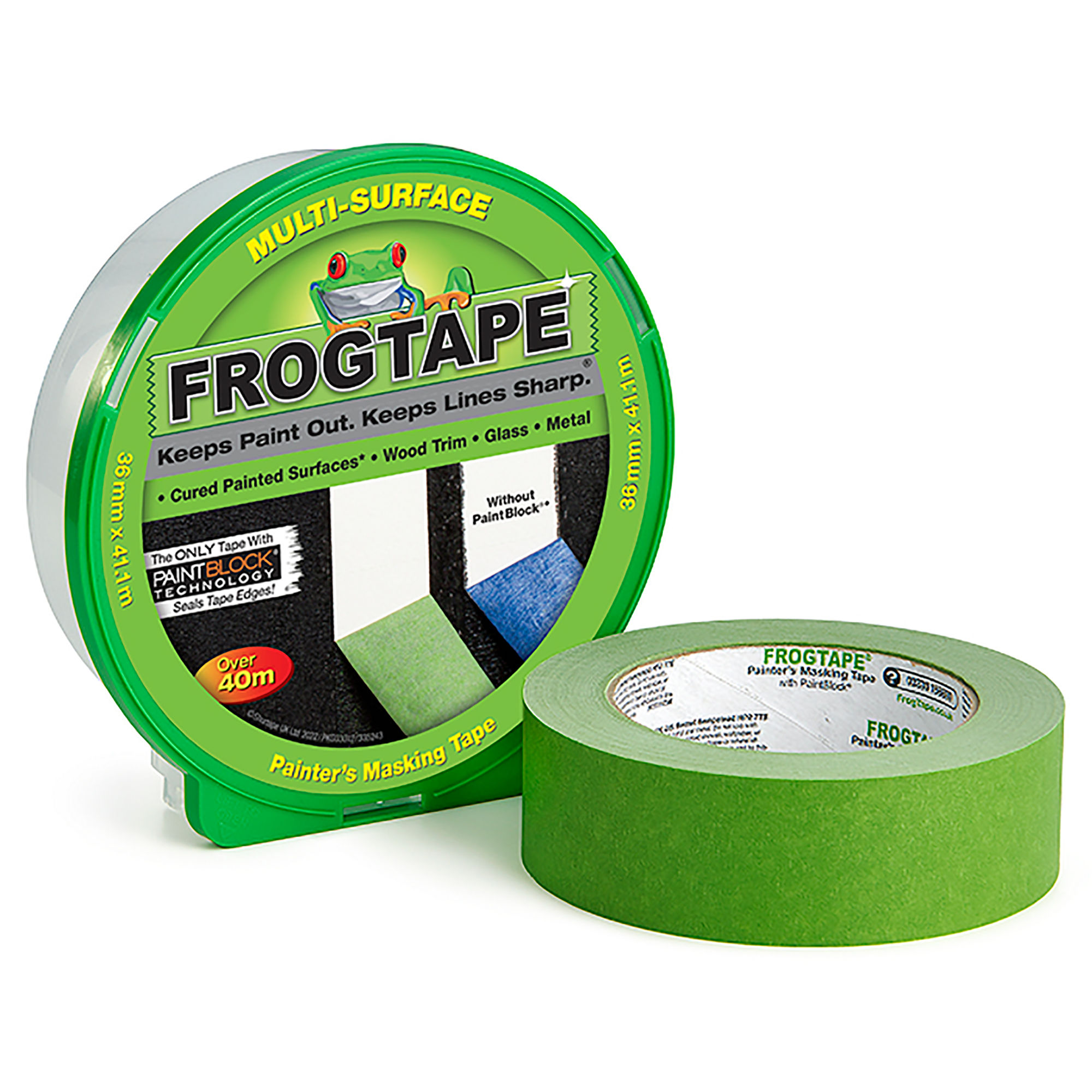 FrogTape Multi-Surface Painter's Masking Tape 36mm x 41.1m
