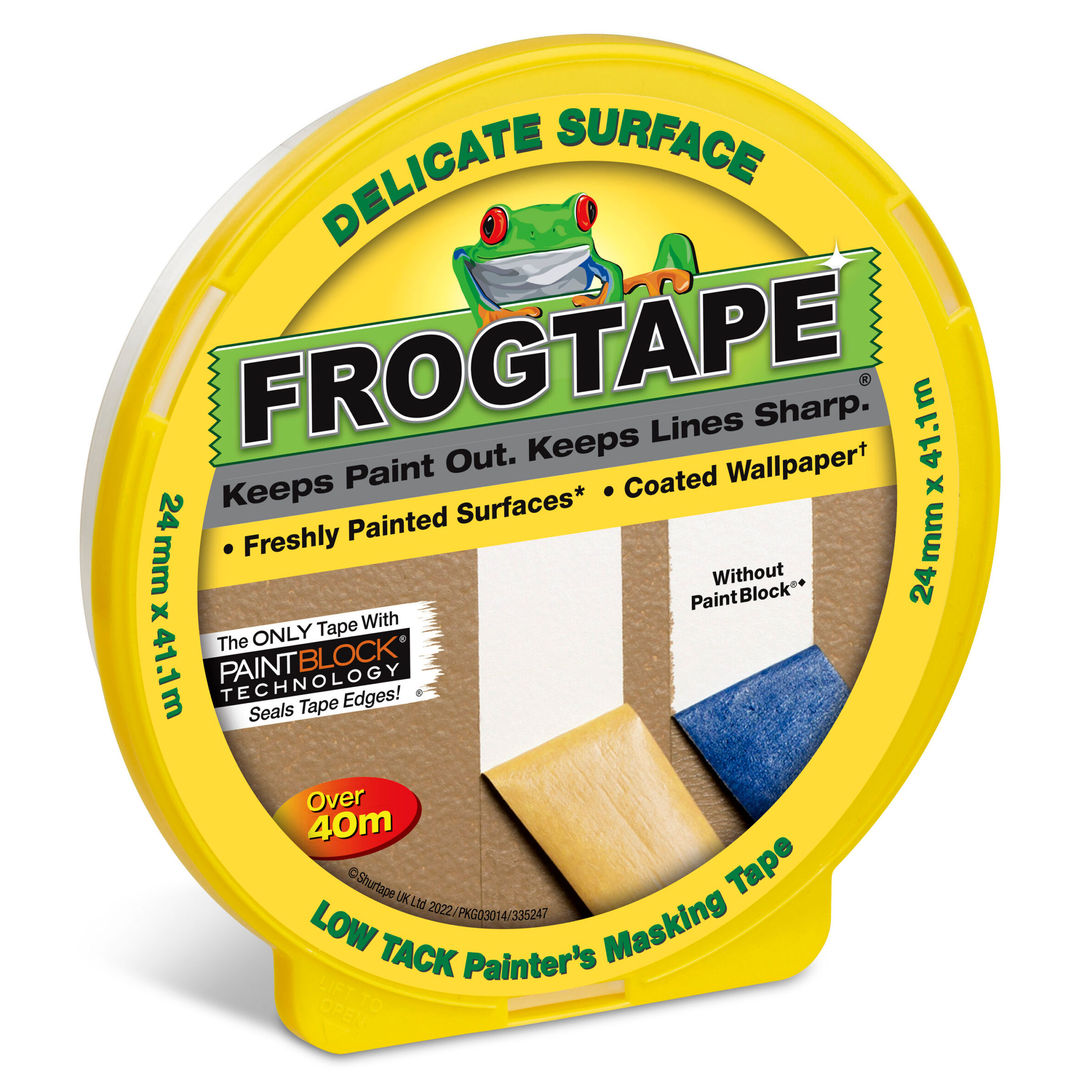 FrogTape Delicate Surface Painter's Masking Tape 24mm x 41.1m