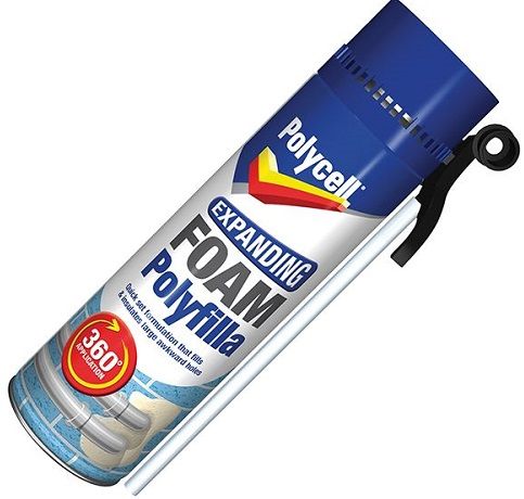 Polycell Expanding Foam Polyfilla 300ml