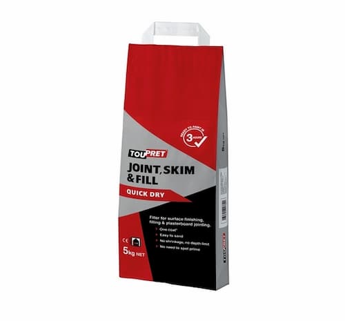 Toupret Joint, Skim & Fill Quick Dry - 5kg