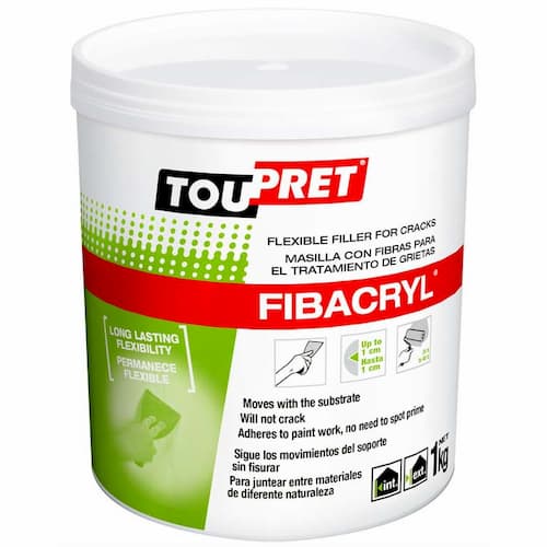 Toupret Fibacryl Filler Ready Mixed 1kg - FIBACP01G