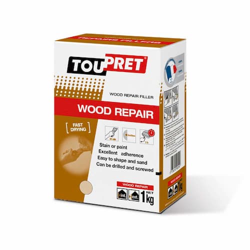 Toupret Wood Repair Fast Drying 1kg - REPBO01GB