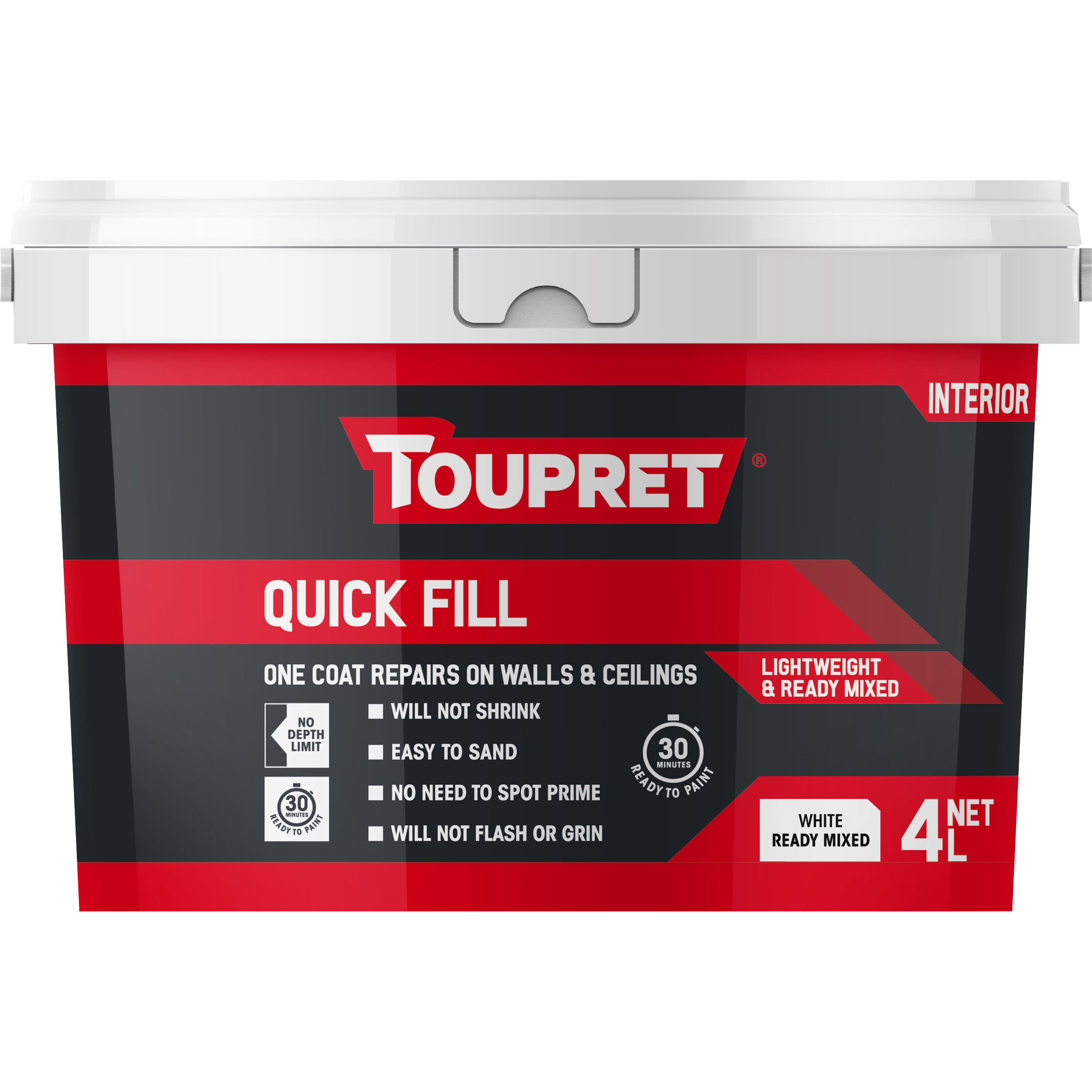 Toupret Quick Fill - Lightweight & Ready Mixed