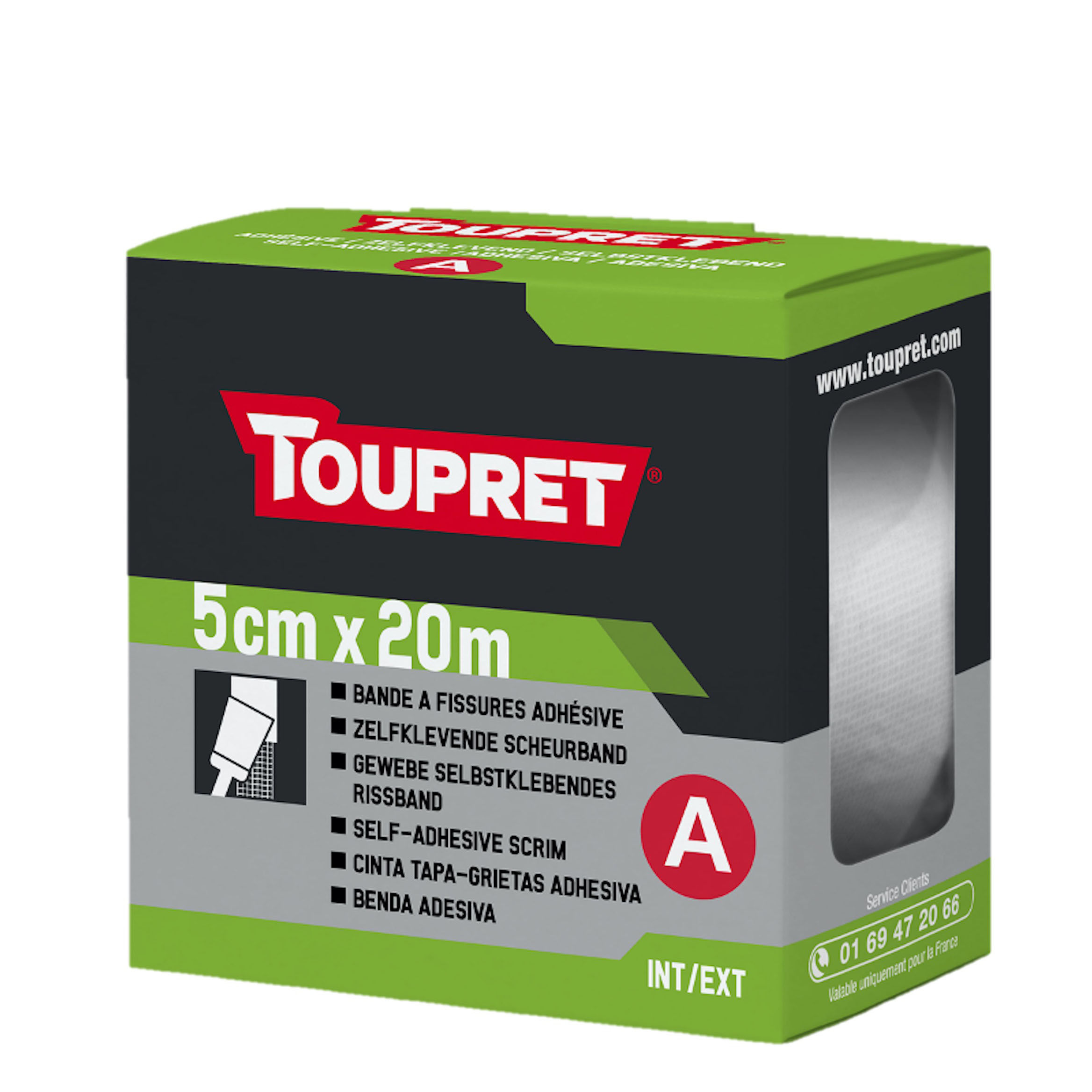 Toupret Self-Adhesive Scrim Tape