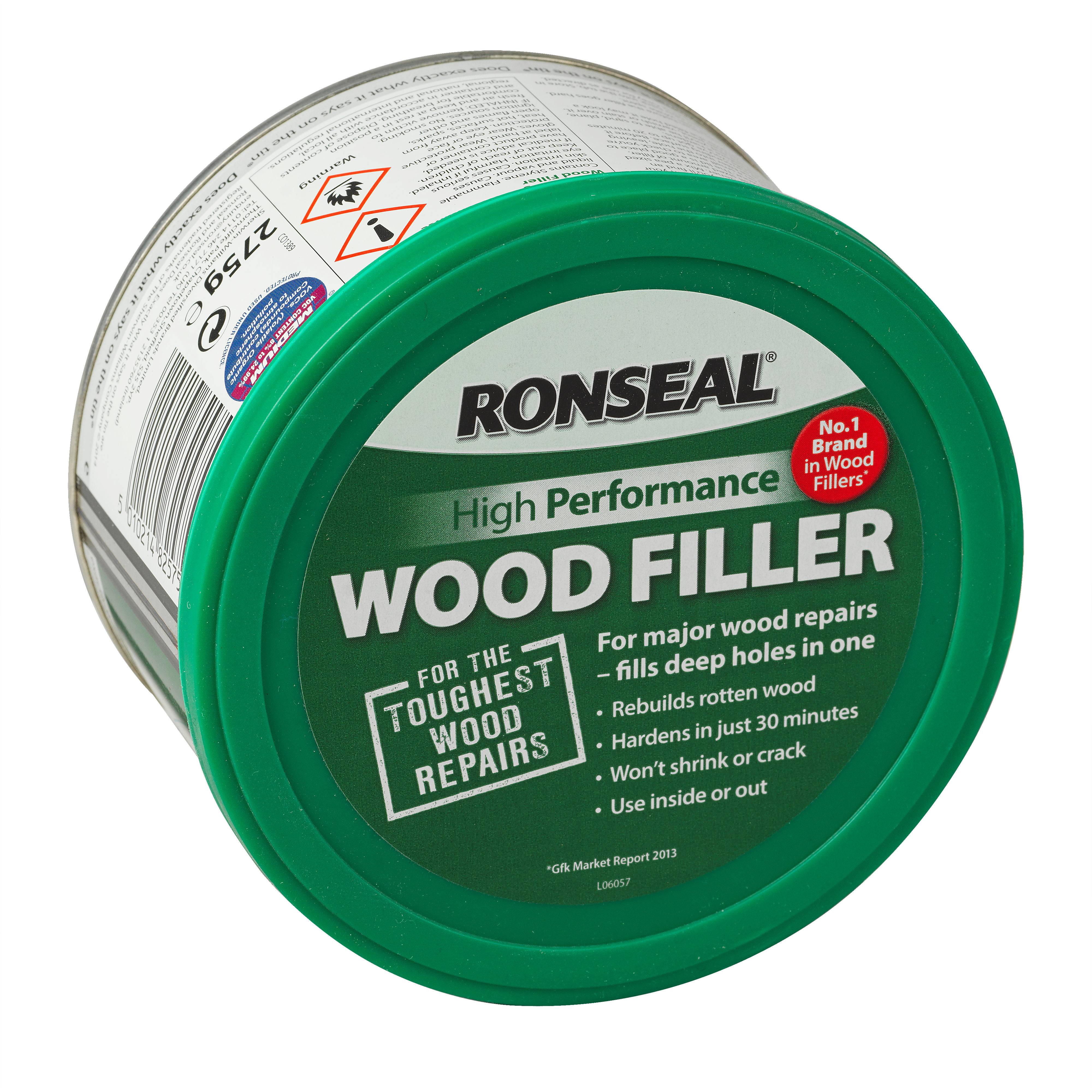 Ronseal 2 Part High Performance Wood Filler Natural 275g