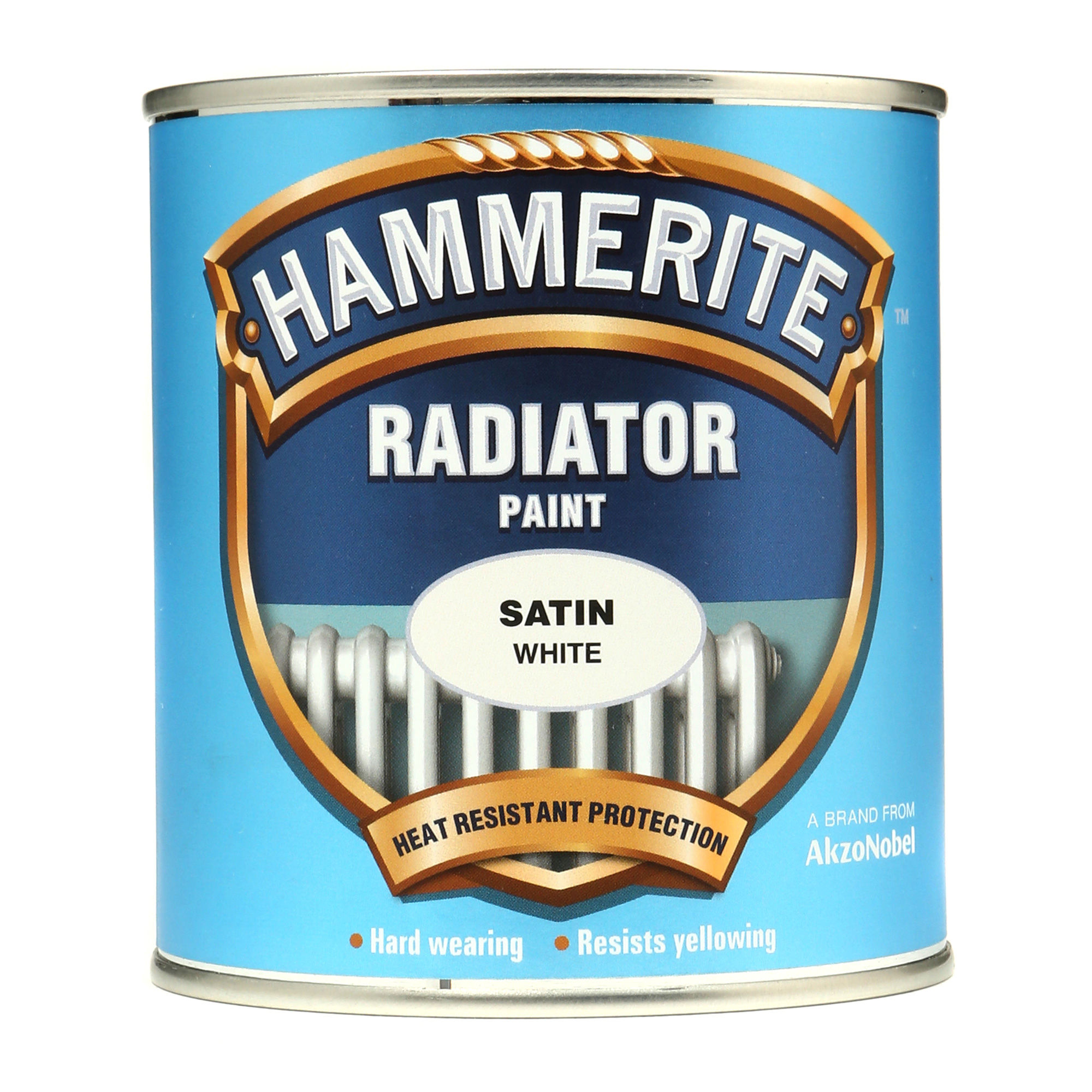 Hammerite Radiator Paint Satin White 500ml