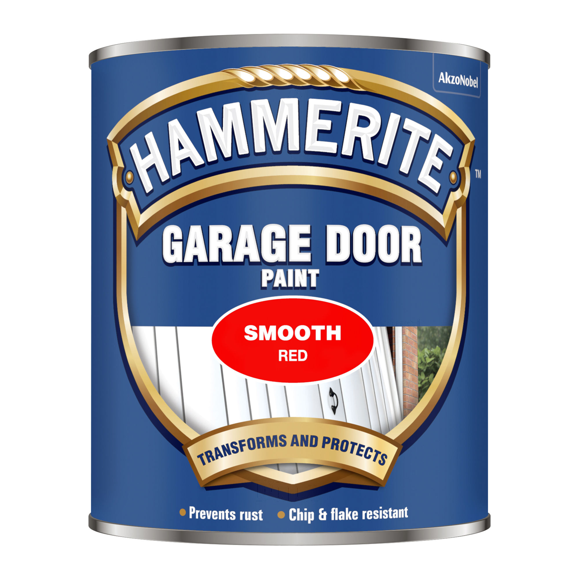Hammerite Garage Door Paint Red 750ml
