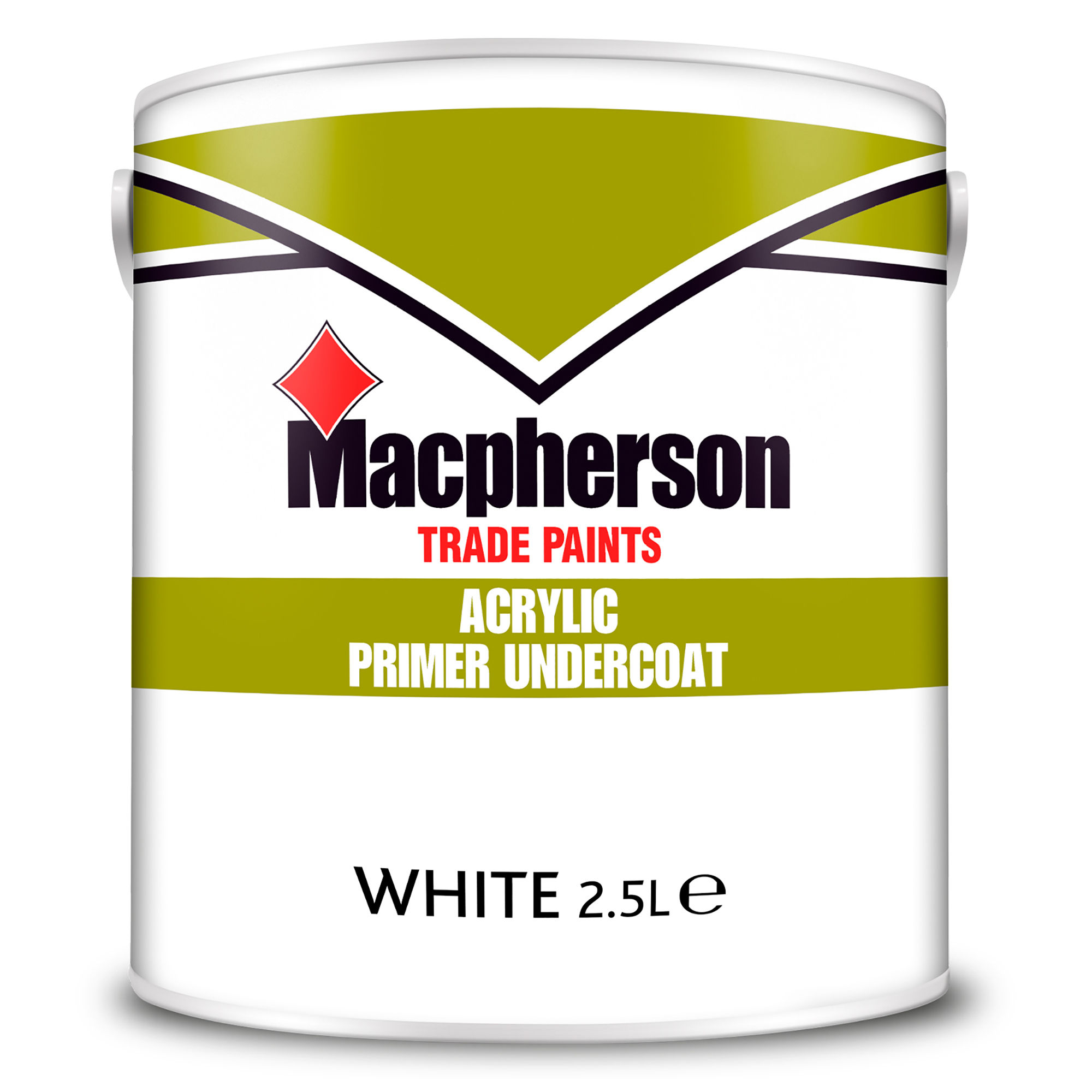 Macpherson Acrylic Primer Undercoat White 2.5L