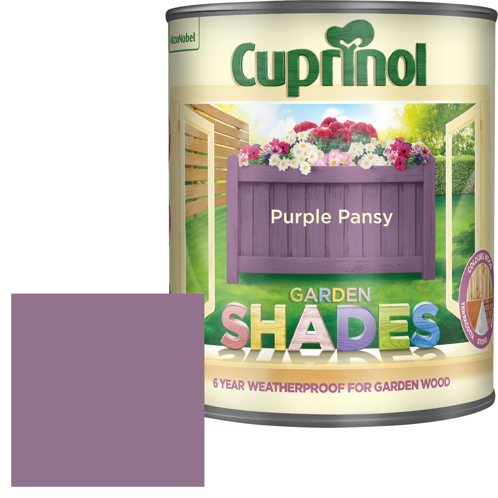 Cuprinol Garden Shades Purple Pansy 1L