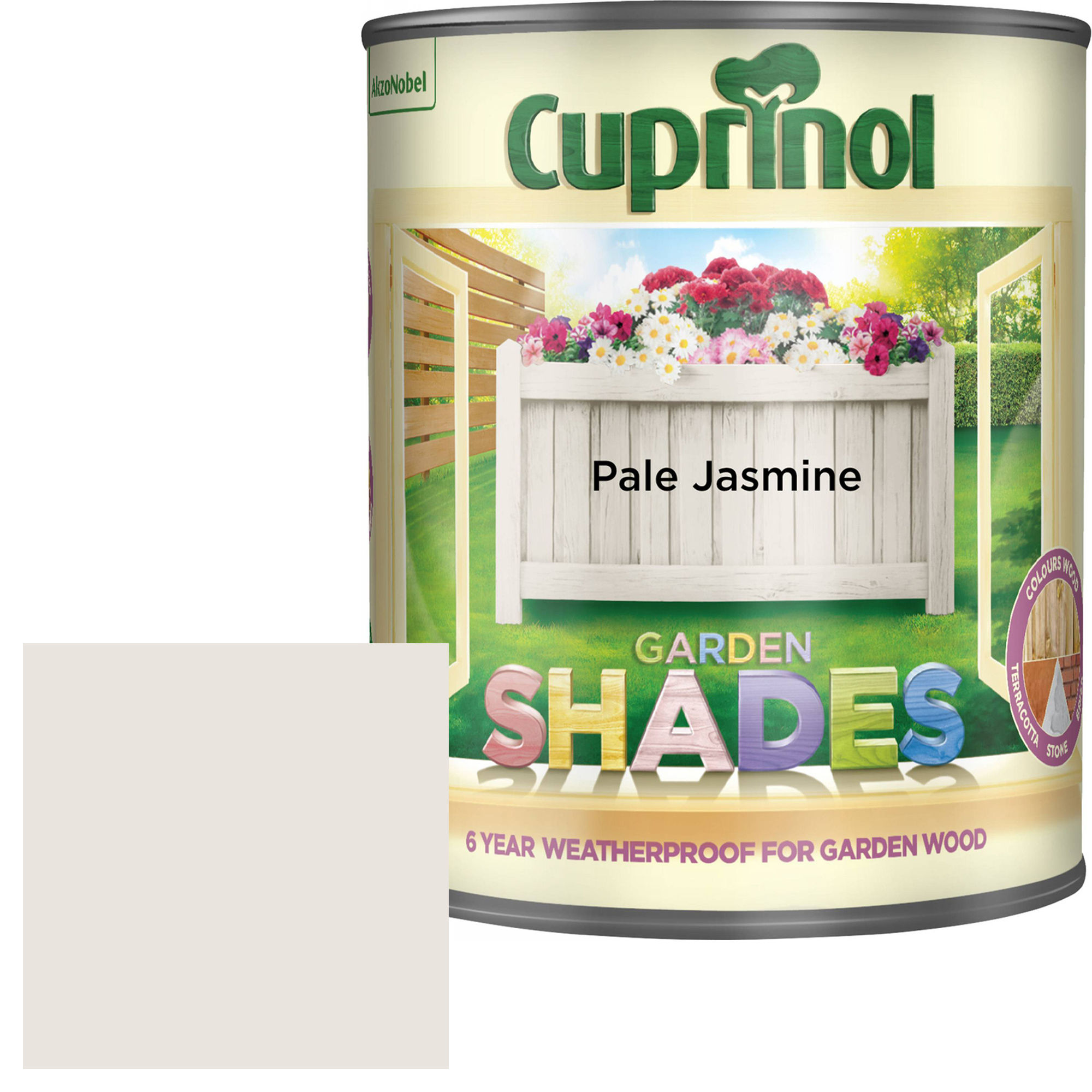 Cuprinol Garden Shades Pale Jasmine 1 Litre