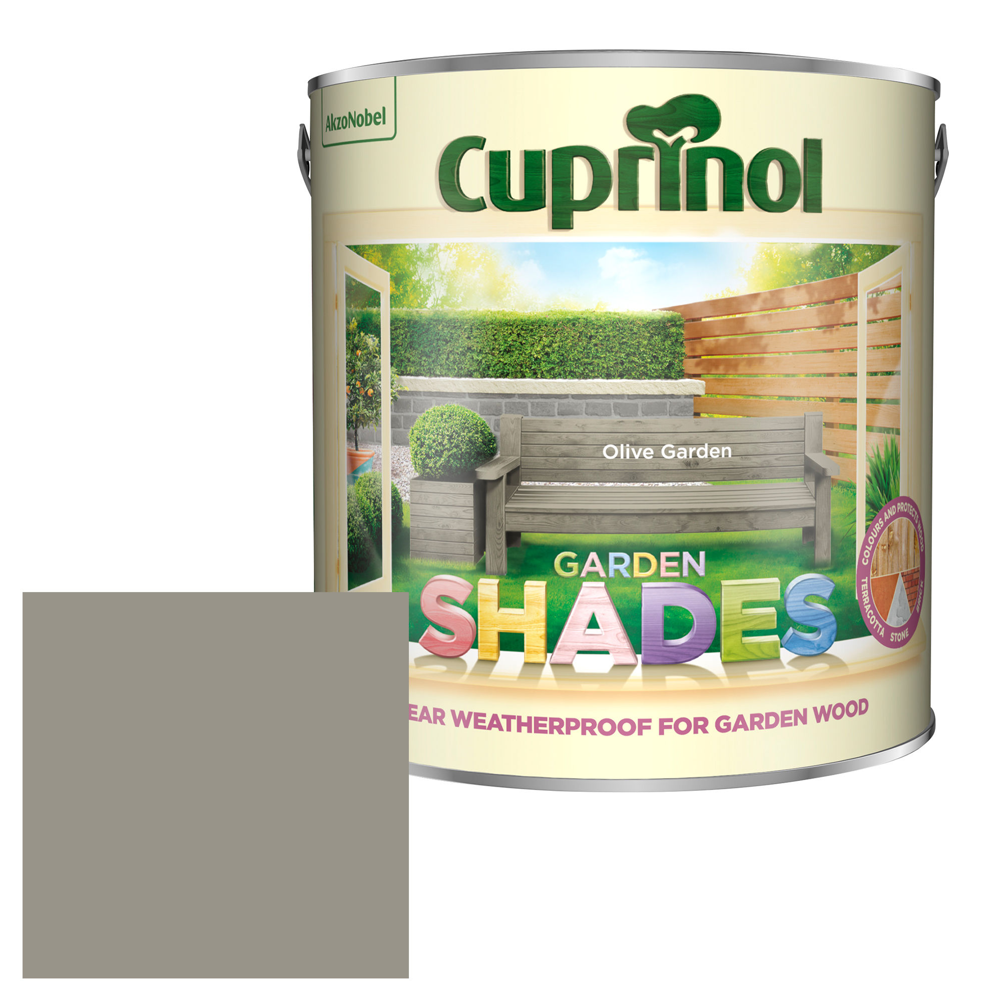 Cuprinol Garden Shades Olive Garden 2.5 Litres