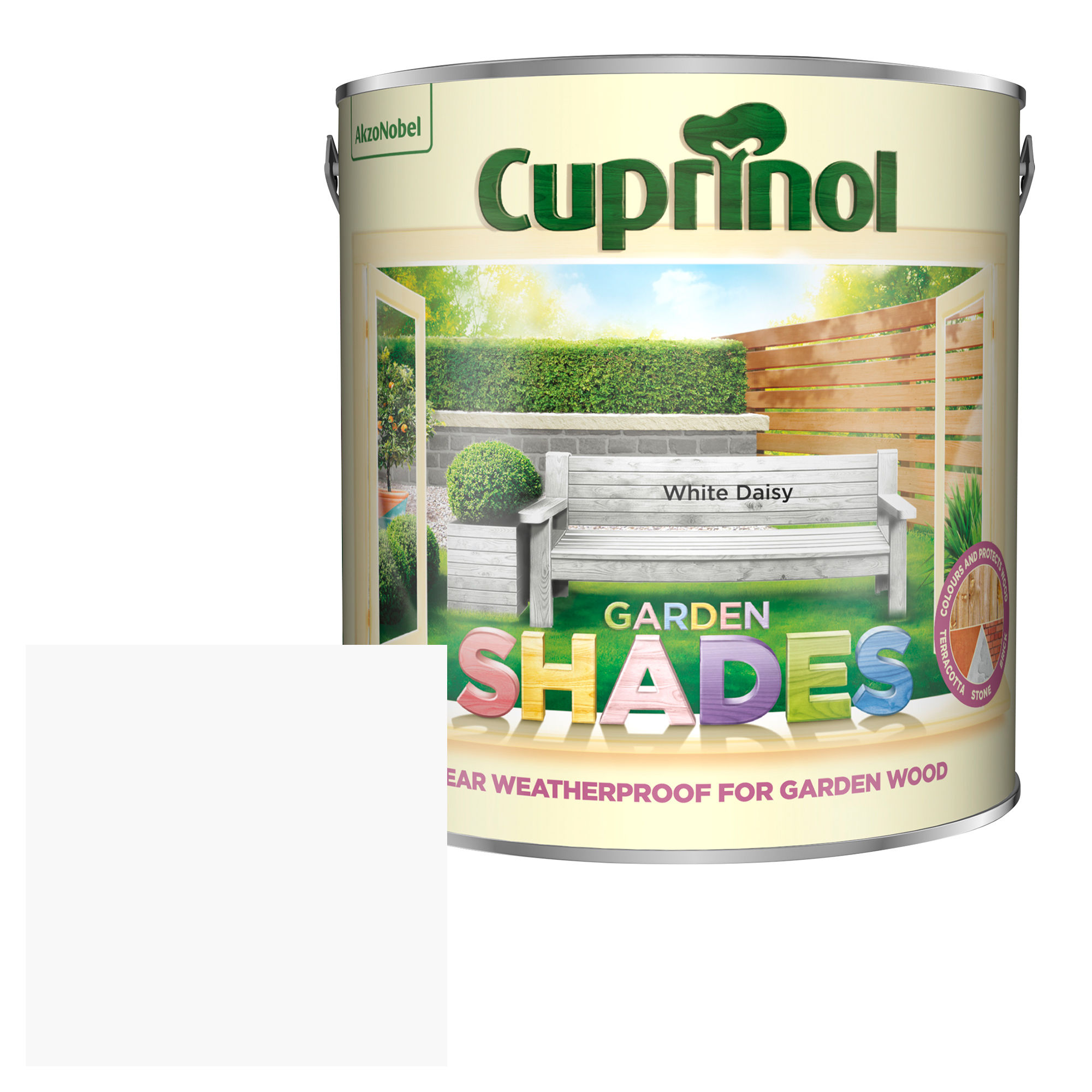 Cuprinol Garden Shades White Daisy 2.5 Litres