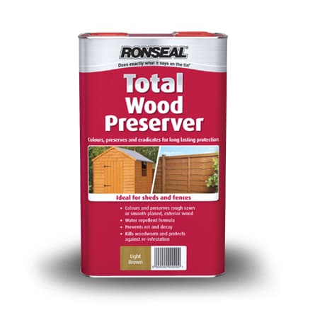 Ronseal Trade Total Wood Preserver Green 2.5L