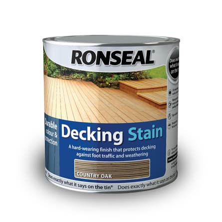 Ronseal Decking Stain 2.5L-Rich Teak