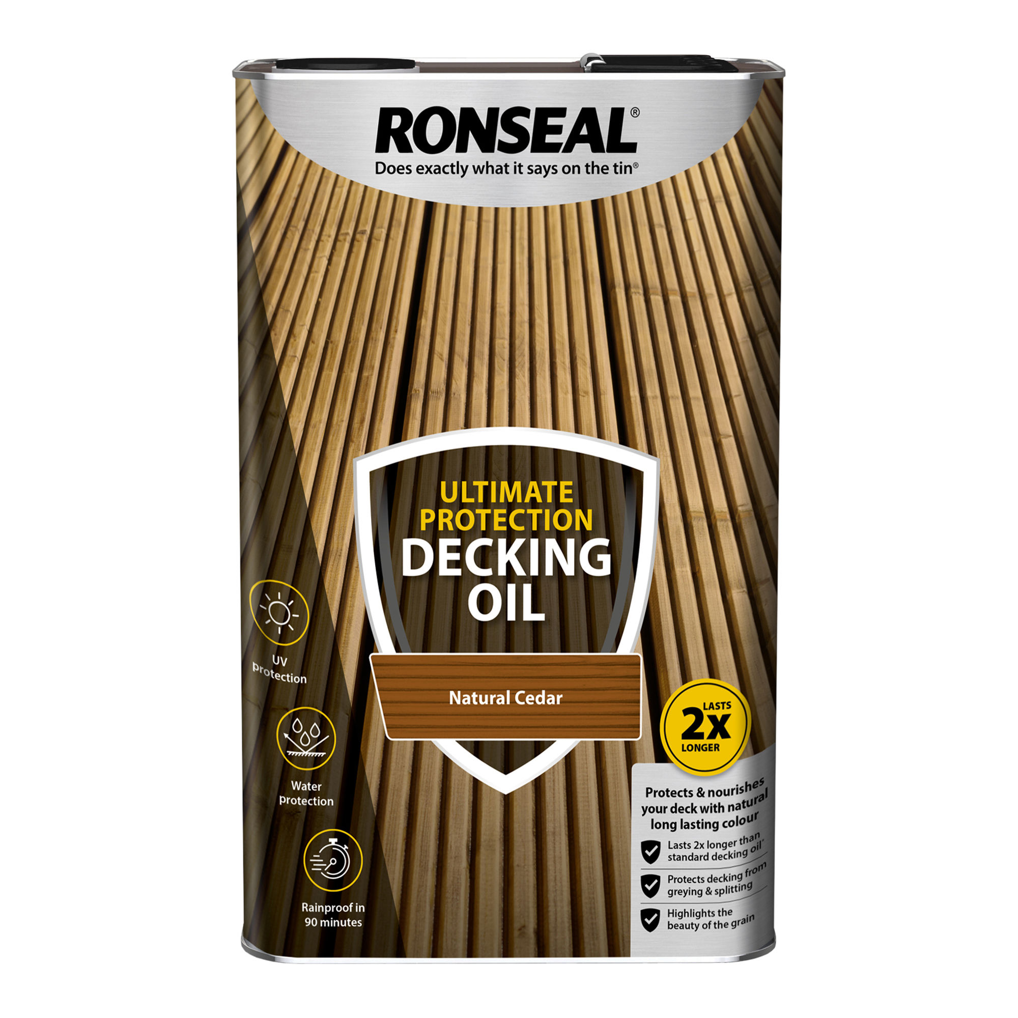 Ronseal Ultimate Protection Decking Oil Natural Cedar