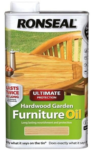 Ronseal Hardwood Garden Furniture Oil