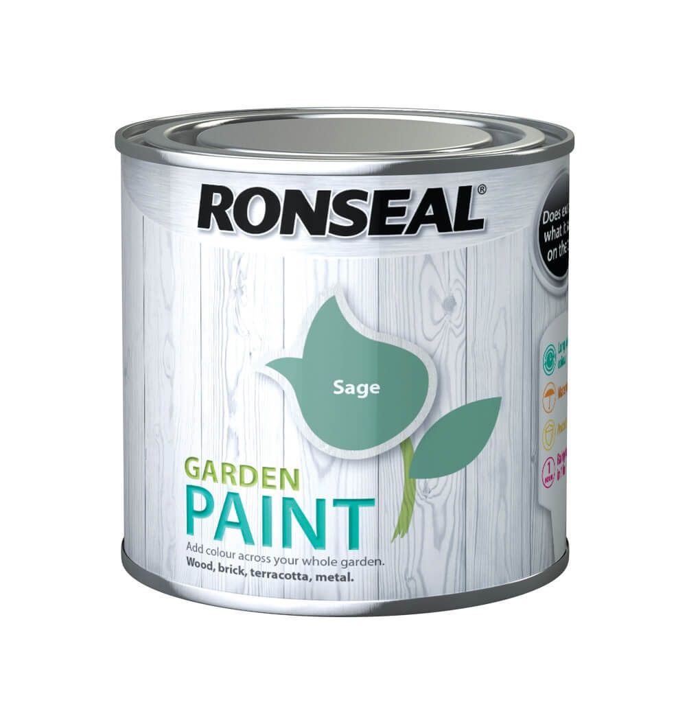 Ronseal Garden Paint 250ml Sage