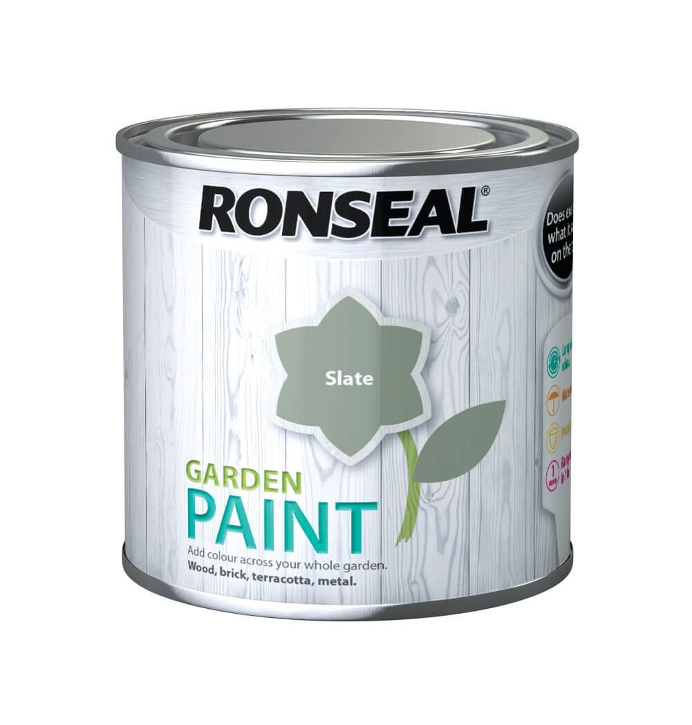 Ronseal Garden Paint 250ml Slate