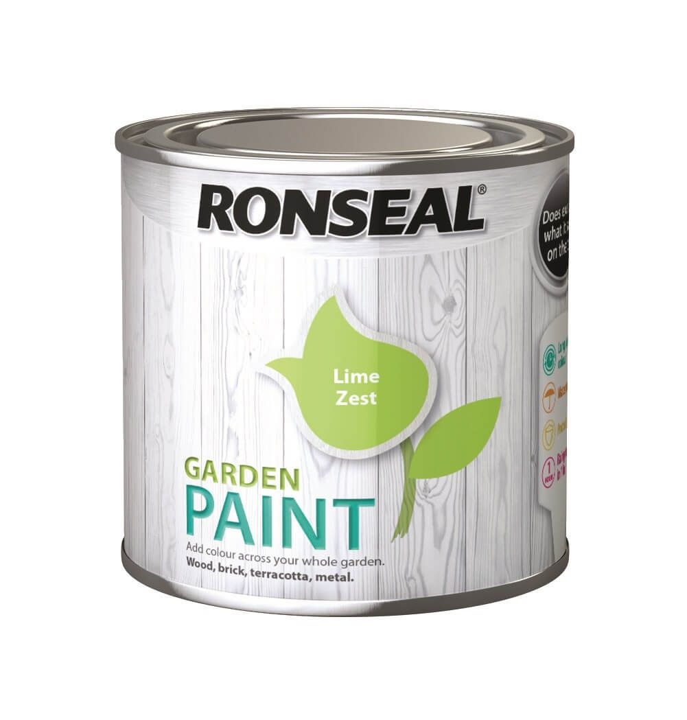 Ronseal Garden Paint 150ml Lime Zest