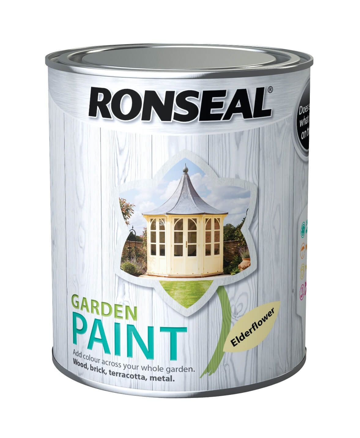 Ronseal Garden Paint Elderflower 750ml