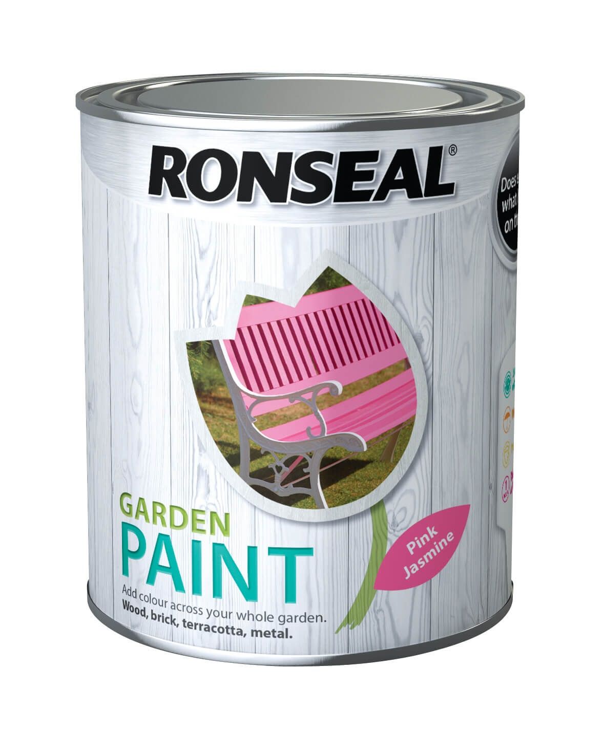 Ronseal Garden Paint Pink Jasmine 750ml