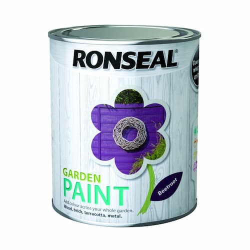 Ronseal Garden Paint Beetroot 750ml