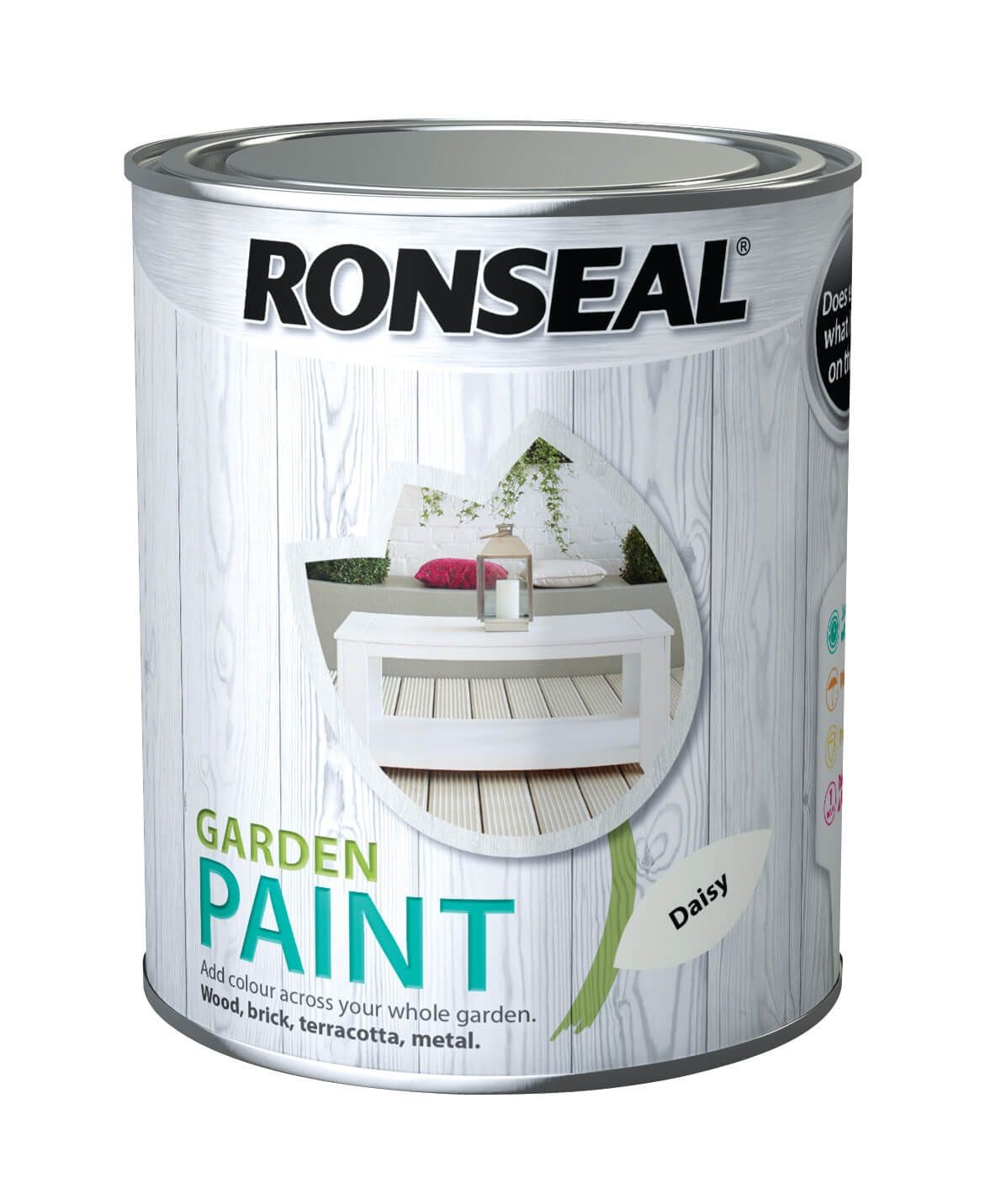 Ronseal Garden Paint Daisy 750ml