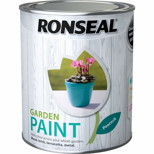 Ronseal Garden Paint Peacock 750ml