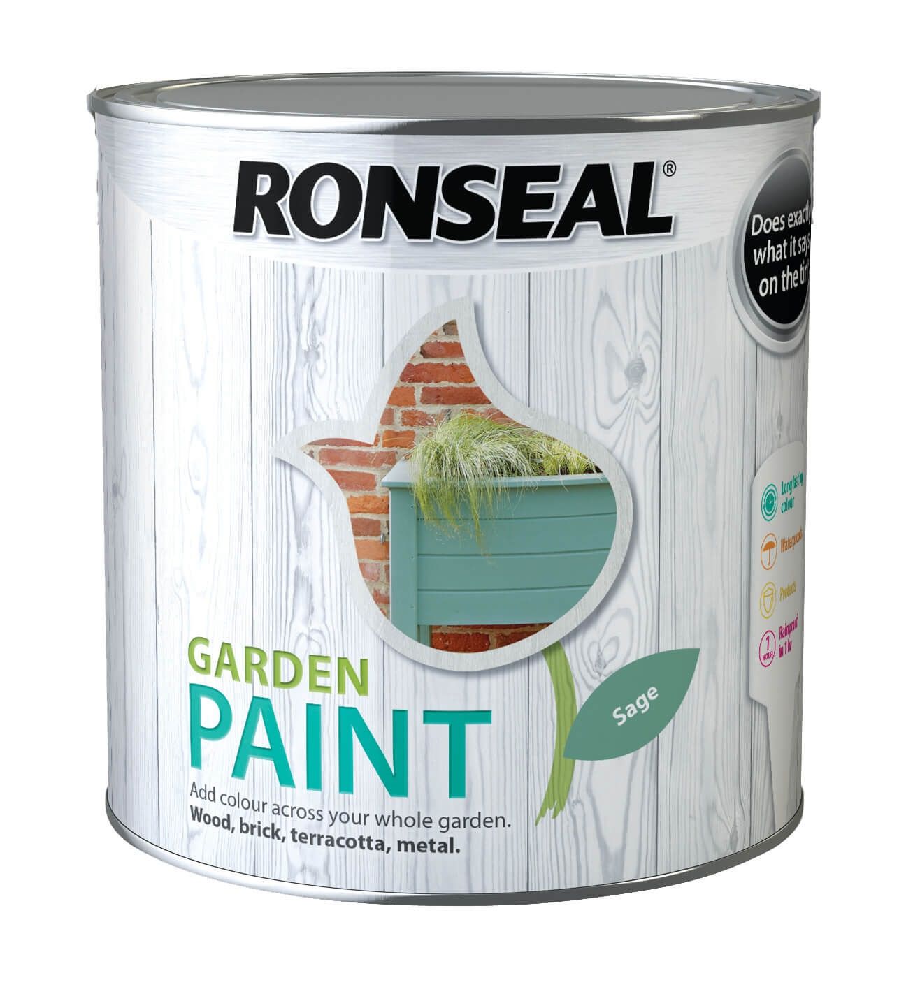 Ronseal Garden Paint Sage 2.5L