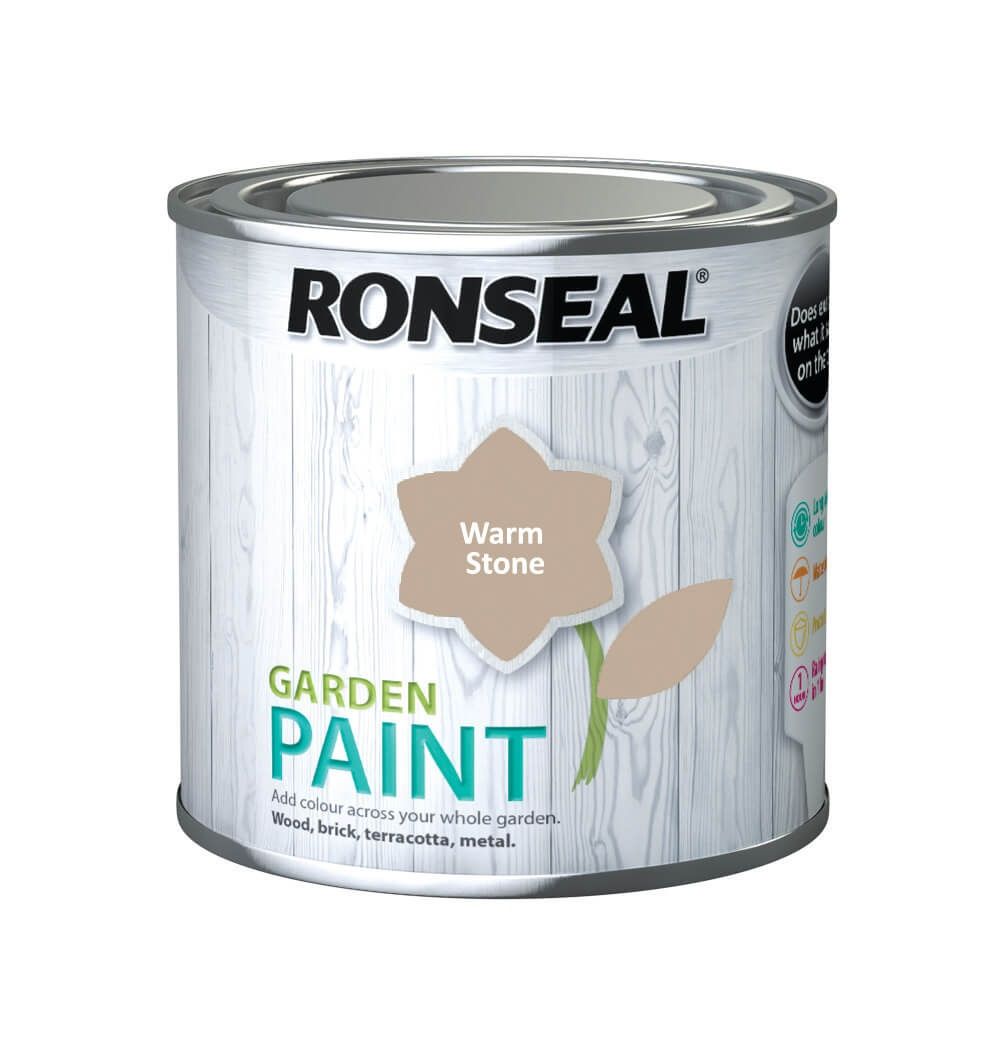 Ronseal Garden Paint 250ml Warm Stone