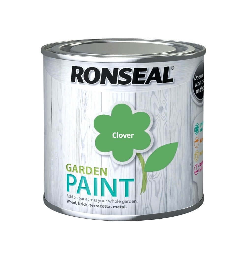 Ronseal Garden Paint 250ml Clover