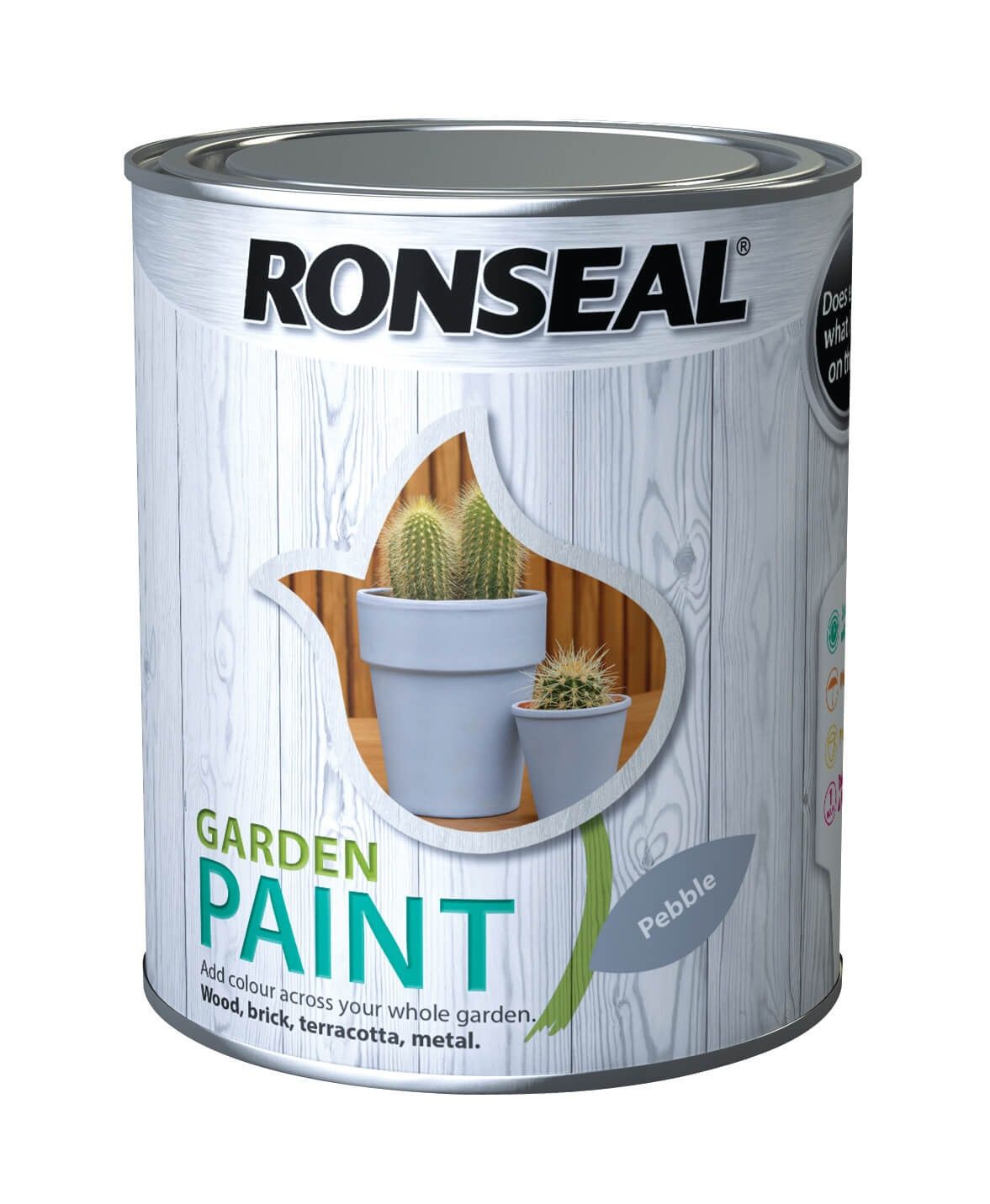 Ronseal Garden Paint 750ml Pebble