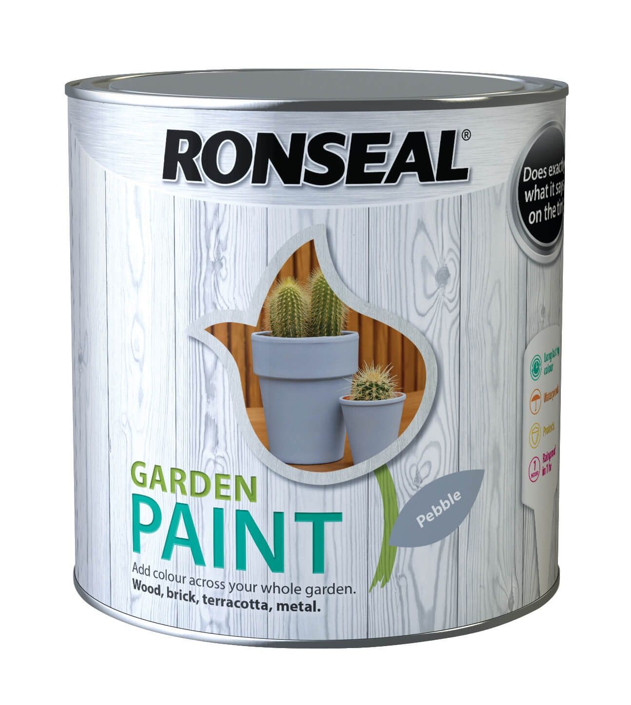 Ronseal Garden Paint 2.5 Litres Pebble