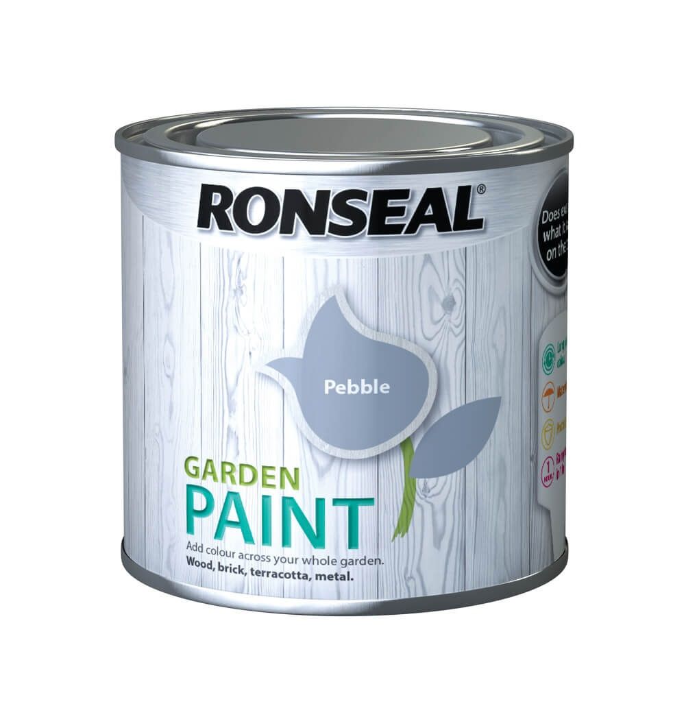 Ronseal Garden Paint 250ml Pebble