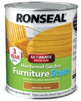 Ronseal Ultimate Protection Hardwood Garden Furniture Stain-Natural Cedar