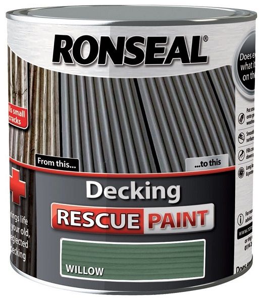 Ronseal Decking Rescue Paint Willow 2.5L - 37453