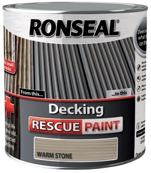 Ronseal Decking Rescue Paint Warm Stone 2.5L - 37613