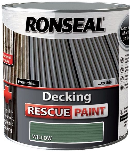 Ronseal Decking Rescue Paint Willow 5L - 37619