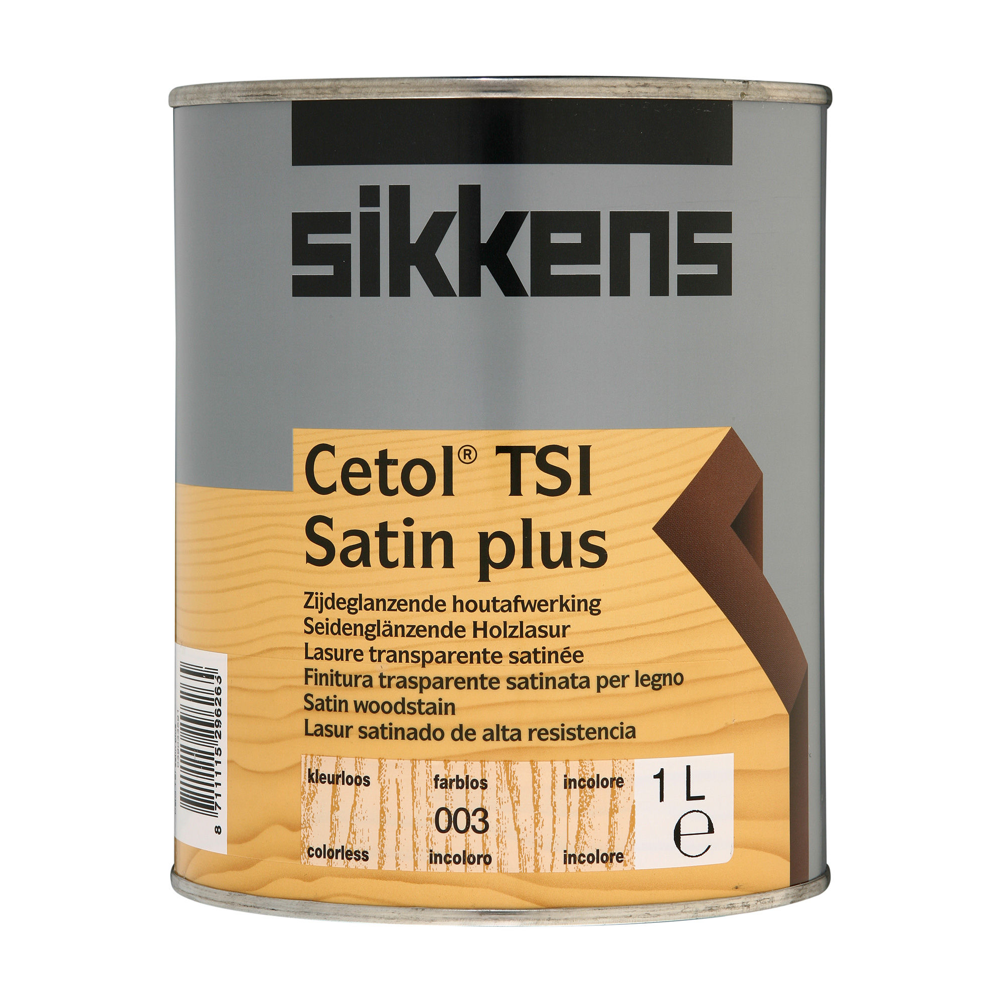 Sikkens Cetol TSI Satin Plus Varnish – Colourless 003 (1L)