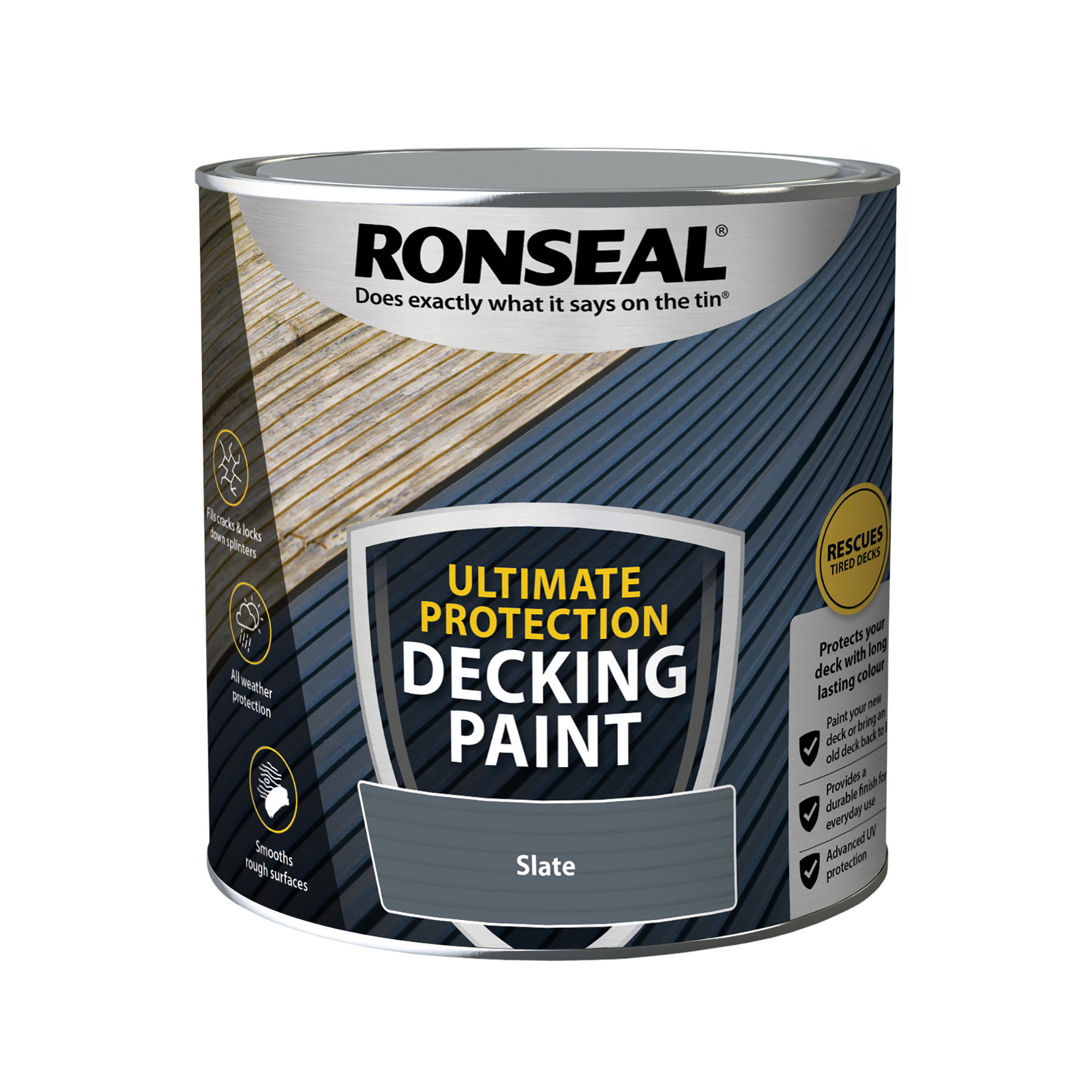 Ronseal Ultimate Protection Decking Paint Slate