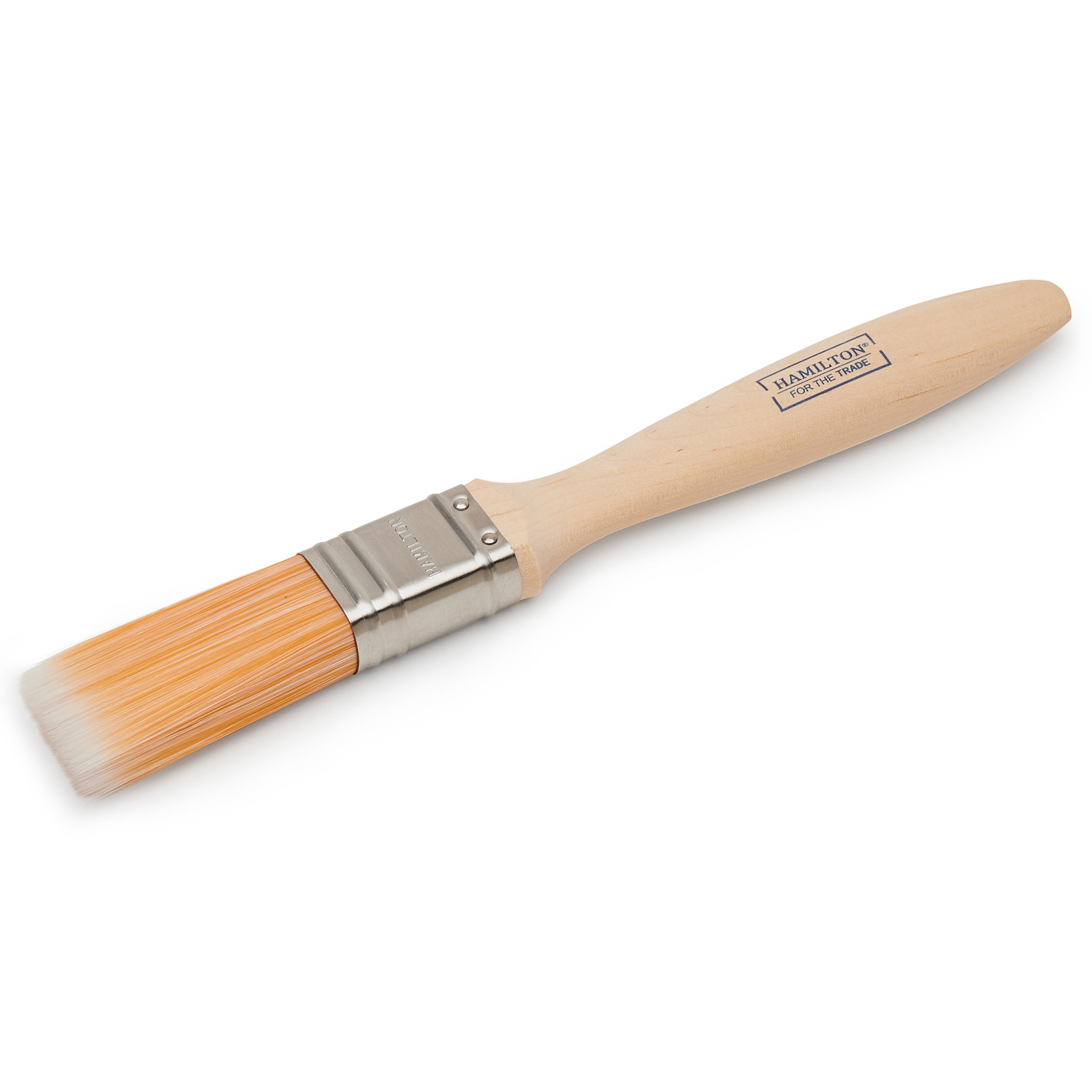 Hamilton For the Trade Fine Tip Flat Paint Brush 1"
