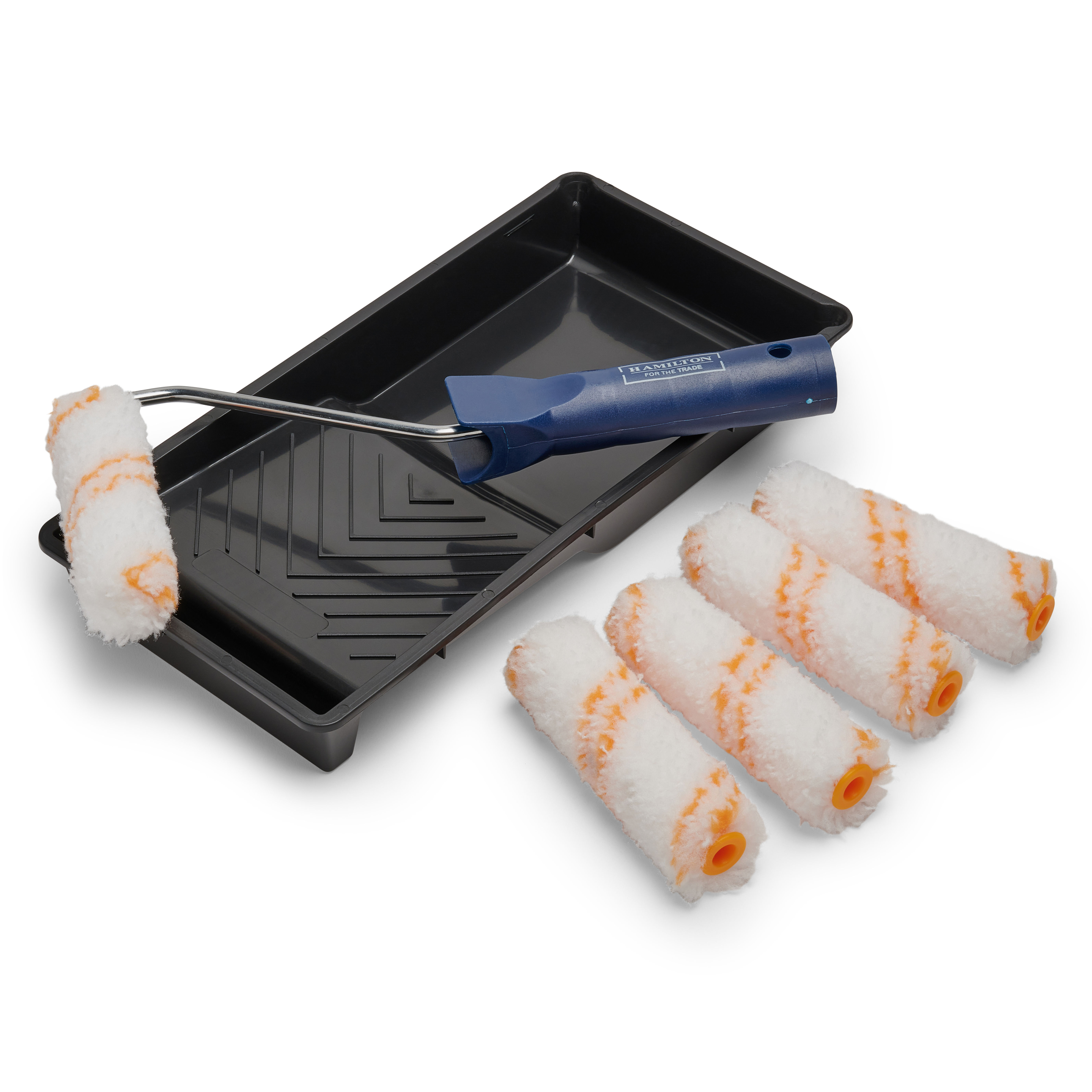 Kit Mini Rulli Pittura Hamilton - 7 Pezzi Con Vassoio, Ideale Per Lavori Di Precisione - Foto 2