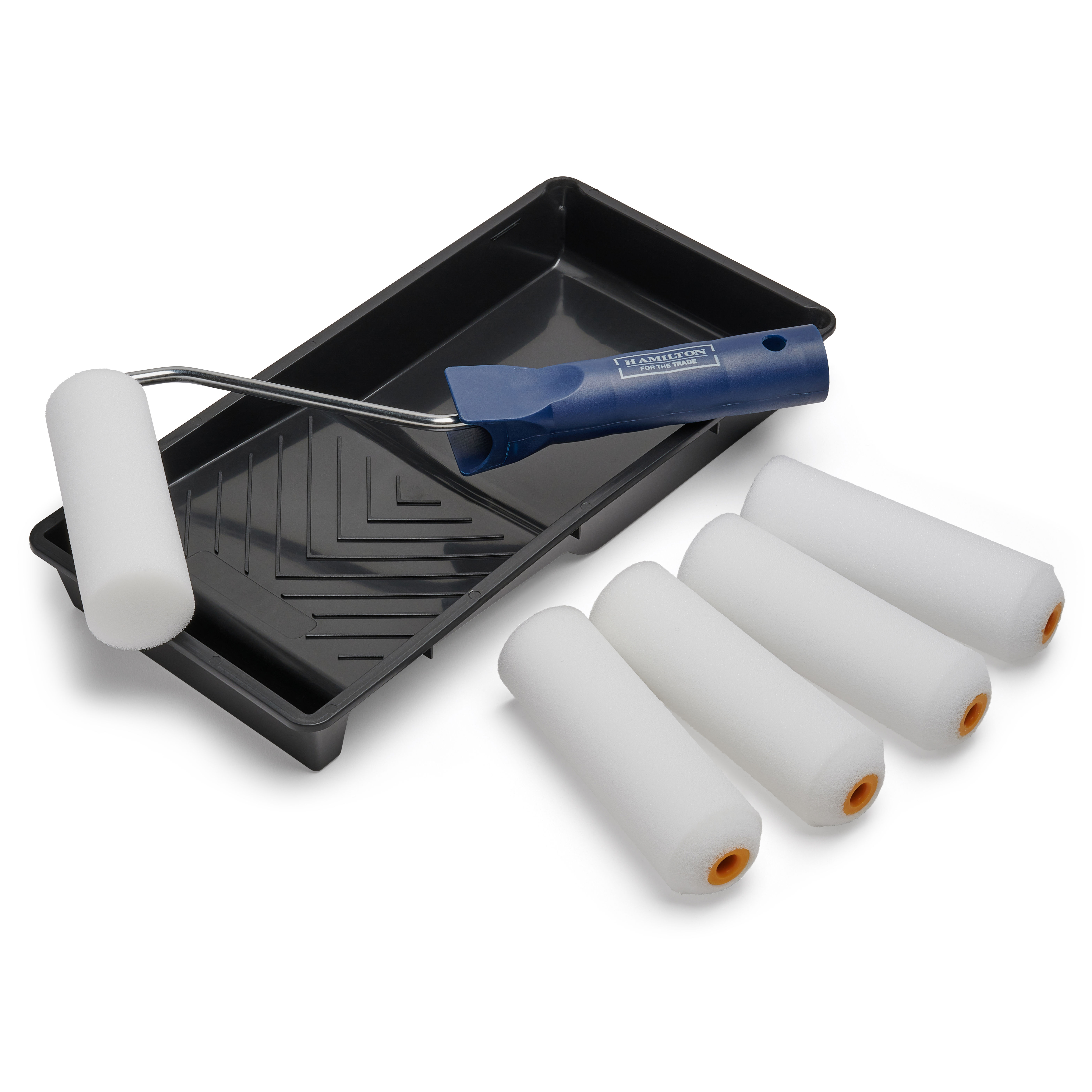 Hamilton For the Trade 7-Piece Mini Foam Paint Roller Set 4"