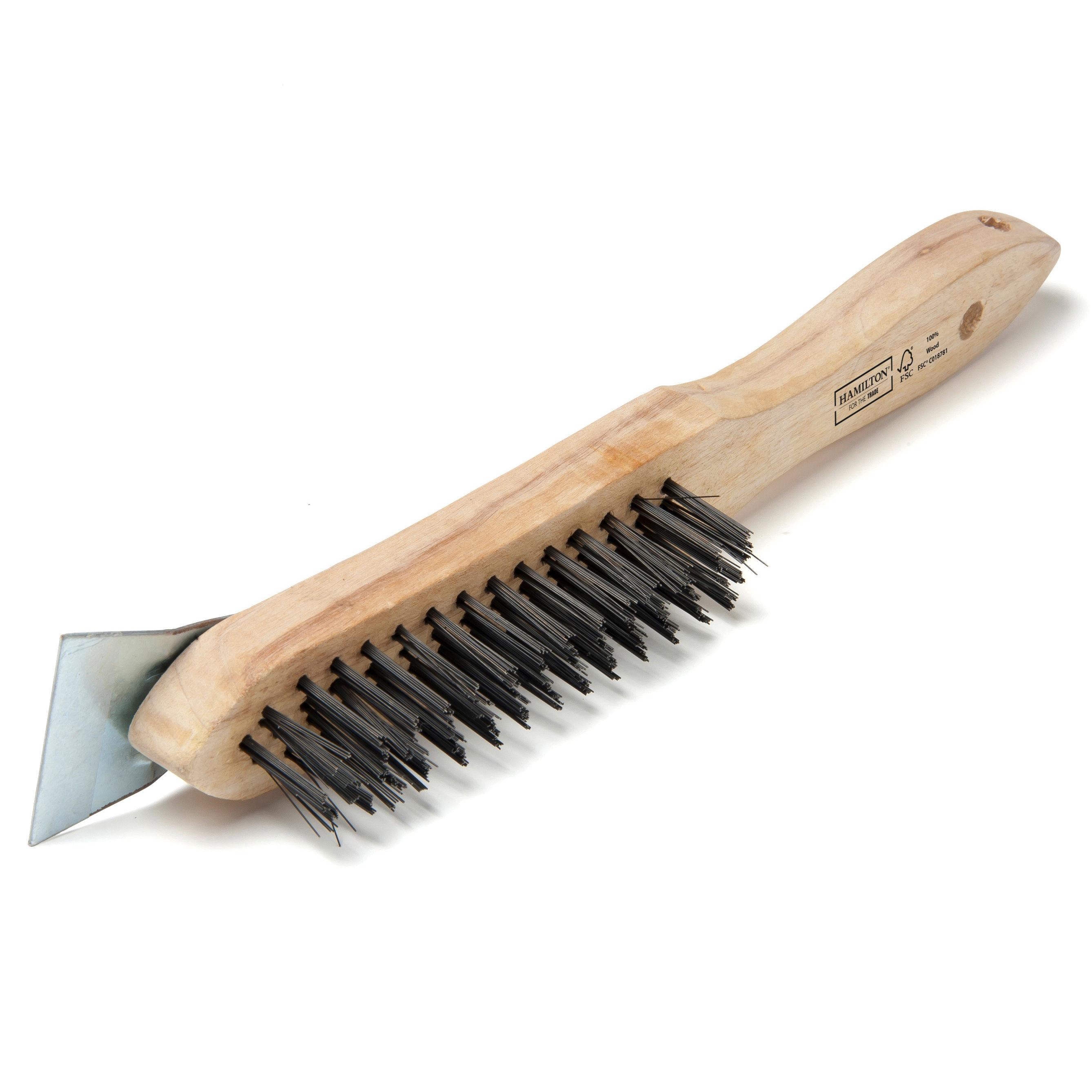 Hamilton For the Trade Wire Brush Scraper