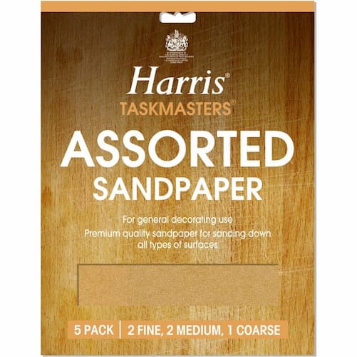 Harris Pk 4 Sheets Fine Sandpaper