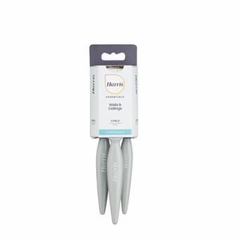 Harris Essentials Wall and Ceiling Paint Brushes (3 Pack) 101011005