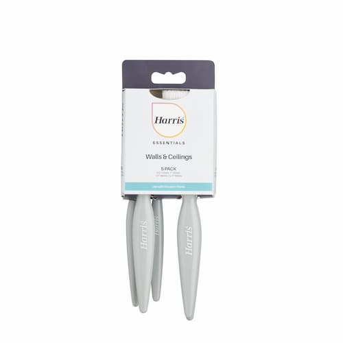 Harris Essentials Wall and Ceiling Paint Brushes (5 Pack) 101011006